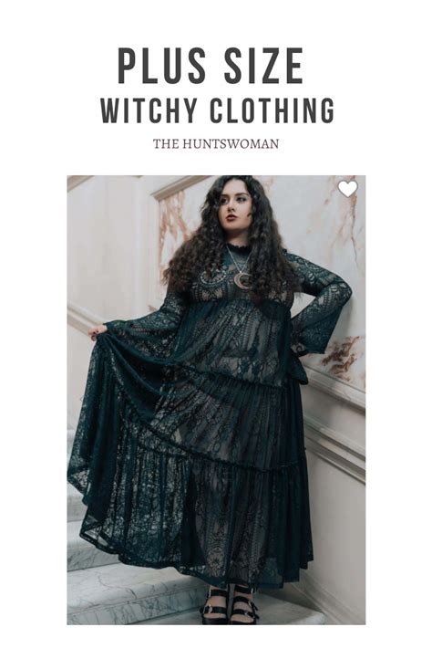 Dark and Enchanting: Handmade Plus Size Witch Clothing that Celebrates Diversity